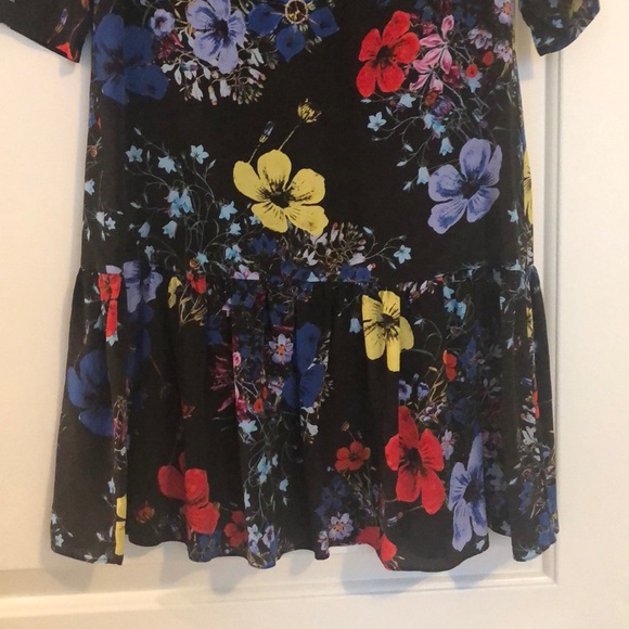 Erdem Emmie Floral Dress Size 4 100% Silk - Picture 4 of 8